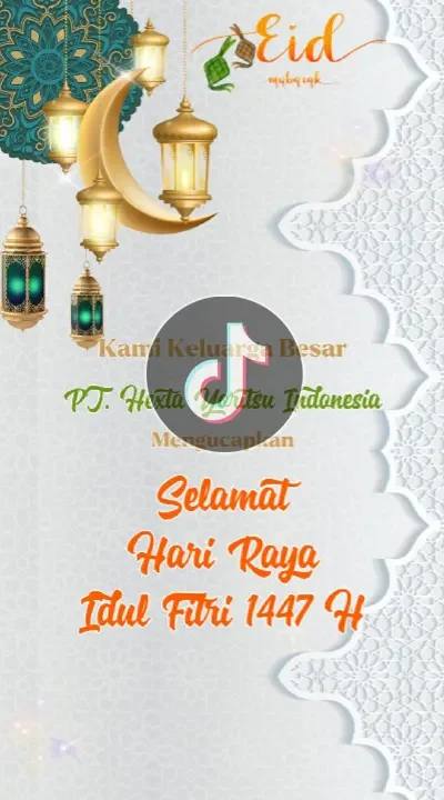 PT HEXTA YORITSU INDONESIA Mengucapkan Selamat Hari Raya Idul Fitri 1447 H